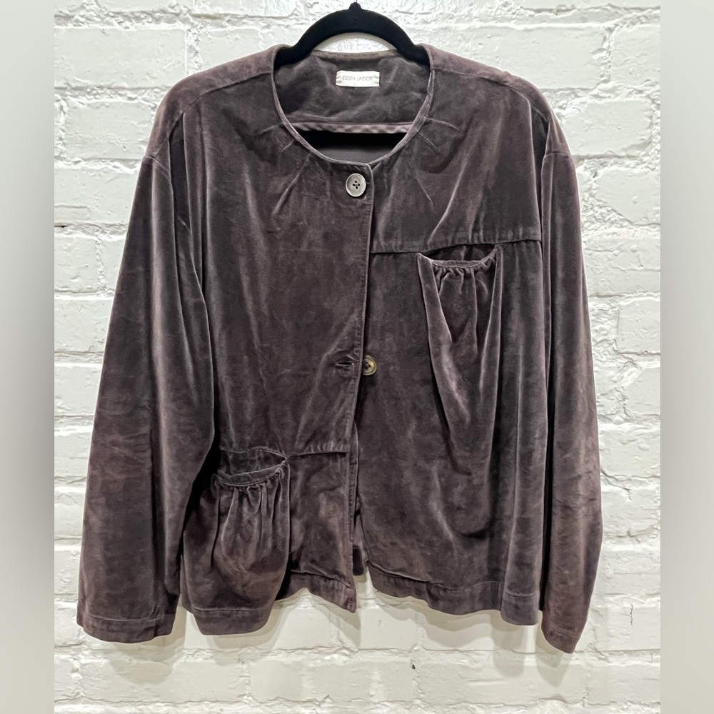 Krista Larson Velvet Jacket